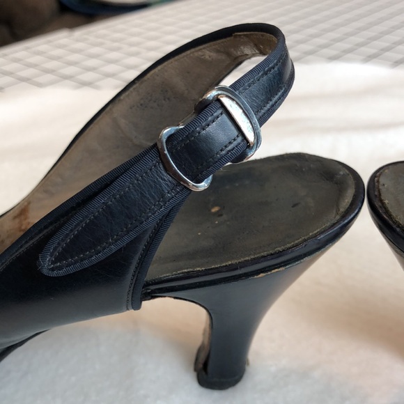 Antique/Vintage Peep Toe heels - Picture 5 of 16